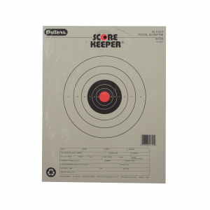 Champion 50' Pistol Slow Fire Orange Bullseye Scorekeeper Target 12-Pack