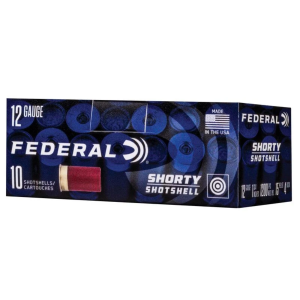 eral Shorty 1.75 12 Gauge #4 Buckshot 10 Shells Ammo