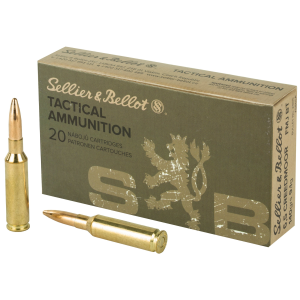 Sellier & Bellot 6.5 Creedmoor Ammo 140gr FMJ 20 Rounds lier & Bellot 6.5 Creedmoor 140gr FMJ 20 Rounds Ammo
