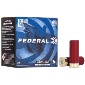 eral Upland Game Load Heavy Field 2.75 12 Gauge 1 1/8oz #8 Shot 25 Shells Ammo