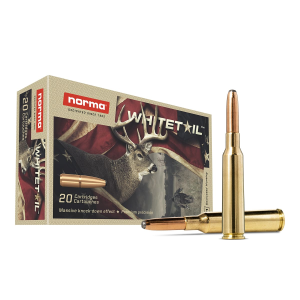 Norma Whitetail 8mm Mauser Ammo 196gr SP 20 Rounds ma Whitetail 8mm Mauser 196gr SP 20 Rounds Ammo