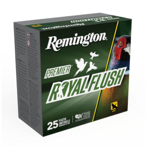 Remington Premier Royal Flush 3 20 Gauge Ammo 1oz #6 Shot 25 Shells ington Premier Royal Flush 3 20 Gauge 1oz #6 Shot 25 Shells Ammo