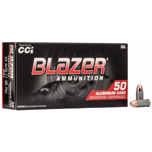CCI Blazer .32ACP Ammo 71gr TMJ 50 Rounds