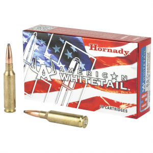 Hornady American Whitetail 6.5 Creedmoor Ammo 129gr Interlock 20 Rounds