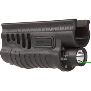 Nightstick Shotgun Forend Light With Green Laser For Remington 870 / Tac-14