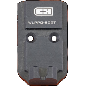 C&H Precision V4 MIL/LEO Holosun 509T Optics Mounting Plate With Rear Sight for PPQ, Q4, Q5 Pistols