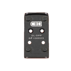 C&H Precision V4 MIL/LEO Leupold Delta Point Pro Optic Mounting Plate for Glock MOS
