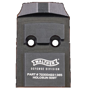 C&H Precision V4 MIL/LEO Holosun 509T Optics Mounting Plate for Walther PDP 1.0