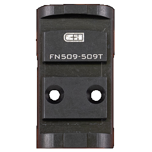 C&H Precision V4 MIL/LEO Holosun 509T Optics Mounting Plate With Rear Sight for FN 509 Series