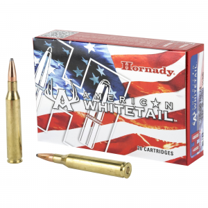 Hornady American Whitetail 25-06 Remington 117gr InterLock BTSP 20 Rounds