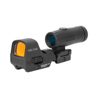 Holosun HS510C MRS 2 MOA Dot / 65 MOA Circle Open Reflex Sight & HM3X Magnifier Combo