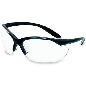 HOWARD LEIGHT Vapor II Black Frame/Clear Lens Glasses (1535)