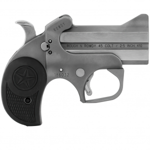 BOND ARMS BARW Rowdy 45 Colt Derringer 3in 2rd Black Rubber Grip Pistol (BARW)