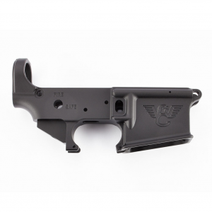WILSON COMBAT AR-15 Style Lower Mil-Spec Black Anodized Receiver (TR-LOWER-ANO)