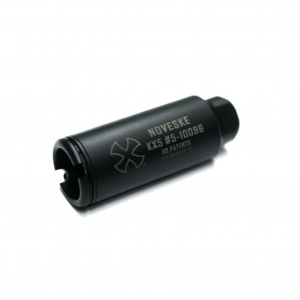 NOVESKE KX5 Pig 5.56mm 1/2X28 Black Flash Suppressor (5000519)
