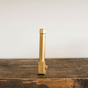 TRUE PRECISION Threaded Gold TiN Barrel for Glock 17 (TP-G17B-XTG)