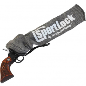 BIRCHWOOD CASEY Silicone Handgun Gray 15in Gun Sleeve (06950)