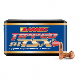 BARNES Tipped TSX .30 Caliber .308 Dia 150Gr TTSX Boat-Tail 50/Box Rifle Bullets (30366)