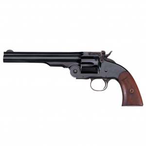 TAYLORS & COMPANY Second Model Schofield 45 Colt 7in 6rd Blued Steel Walnut Grip Revolver (550639)