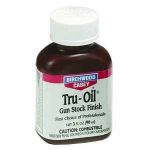 BIRCHWOOD CASEY Tru-Oil Liquid 3oz Stock Finish 6/Pack Blister Card (23123)