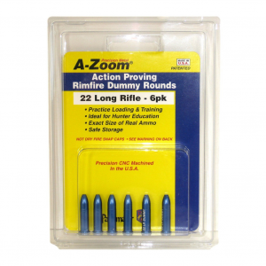 A-ZOOM Precision Metal 6-Pack of 22 LR Snap Caps (12208)