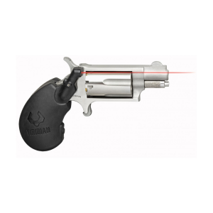 NORTH AMERICAN ARMS 22 Mag 5rd 1.13in SS with Viridian Laser Black Polymer Grip Mini-Revolver (NAA-22MS-VL)