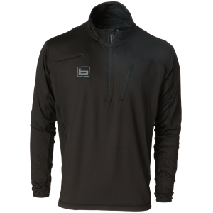 Banded BANDED Tech Stalker 1/4 Zip Black Pullover (B1010017-BK) - $94.99 at GritrSports