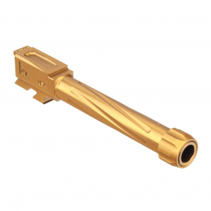RIVAL ARMS Precision Gold PVD Threaded Drop-In Barrel for Glock 48 (RA20G802E)