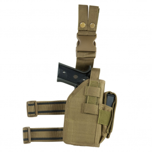 NCSTAR Drop Leg Tan Universal Holster (CVDLHOL2954T)