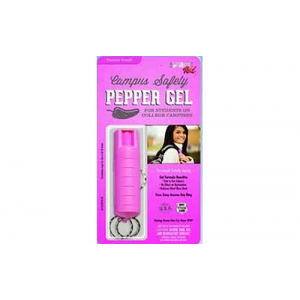 SABRE Campus Safety Pepper Gel with Quick Release Key Ring (HC-14-CPG-PK-US)