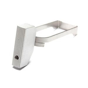 WILSON COMBAT Ultralight Match Silver Flat Pad Trigger for 1911 (190F)