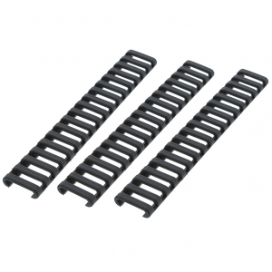 ERGO LowPro 18-Slot Black 3-Pack Ladder Rail Cover (4373-3PKBK)