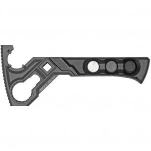 Real Avid Wrench, AR Armorer's Wrench, Stainless Steel, Interchangeable Brass, Rubber, Nylon Hammer Heads
