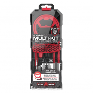 Real Avid Gun Boss, Multi-Kit, Home and Field Double Duty Professional Gun Cleaning, Fits .357, .38, and 9mm Handguns AVGBMK9MM