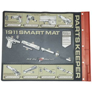 Real Avid Mat, Smart 1911 Cleaning Mat, Parts Keeper Tray, Magnetic Compartment