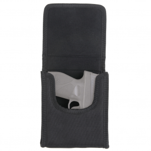 BULLDOG CASES Black Nylon Vertical Cell Phone Holster for Sub-Compact .380 Automatics (Sig P238) (BD848)