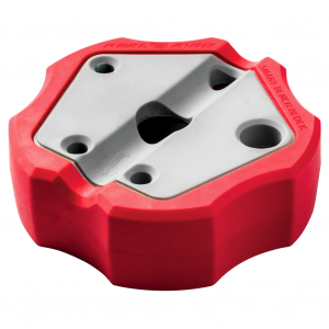 Real Avid Smart Bench Block, Non-Slip Bench Block, Rubber/Plastic Material, Red/ Grey Finish AVSBBLK