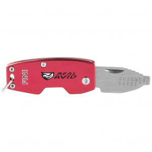 Real Avid FINI, Tool, Choke Wrench, Fits .410,28,20,16,12,10 Ga, Red Finish with Stainless Steel Blade AVCWT210