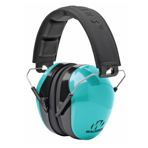 WALKER'S GAME EAR Dual Color Aqua Blue Passive Advanced Protection Muff (GWP-DCPM-LTL)