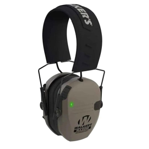 WALKER'S GAME EAR Razor Rechargeable Flat Dark Earth Electronic Earmuffs (GWP-RSEMRC-FDE)
