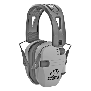 WALKER'S GAME EAR Razor Tacti-Grip Battleship Gray Electronic Earmuffs (GWP-RSEMRH-BGY)