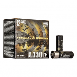 FEDERAL Premium Black Cloud FS Steel 12Ga 3in 1-1/4oz BB 25rd Box Ammo (PWBX142BB)