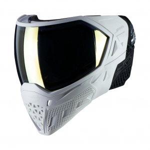 EMPIRE EVS White/White /Thermal Gold /Thermal Clear Paintball Mask (21720)