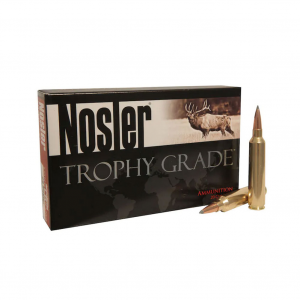 NOSLER Trophy Grade LR .30-378 Wby Mag 210Gr AccuBond LR 20rd Box Rifle Ammo (60133)