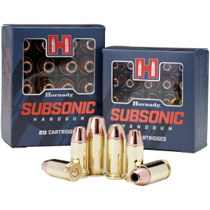 HORNADY 45 Auto 230gr Xtp Subsonic Ammo (90971)