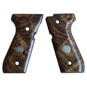 Beretta BERETTA 92 Series Deluxe Grade 3 Walnut Grips (E00561) - $197.99 at GritrSports