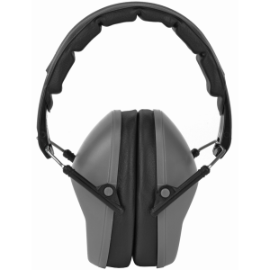 WALKER'S GAME EAR Pro Low Profile Gray Folding Muff (GWP-FPM1-GY)