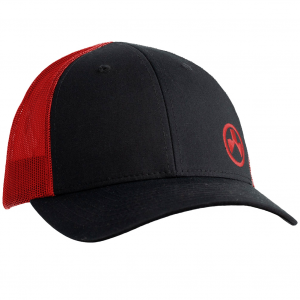 MAGPUL Icon M/L Red/Black Trucker Hat (MAG1106-003-M/L)