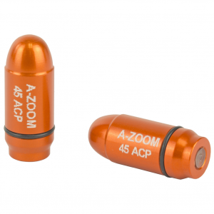 A-Zoom Strikercaps, Snap Caps, Orange, 9MM, 2/Pk 17102
