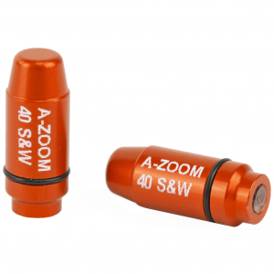 A-Zoom Strikercaps, Snap Caps, Orange, 40S&W, 2/Pk 17103